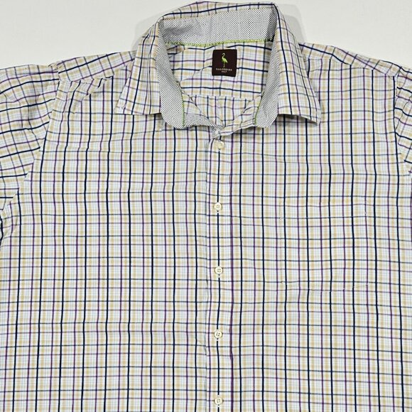 Tailorbyrd 4XLT Big & Tall Plaid Button Down Shirt, Long Sleeve - Picture 8 of 8